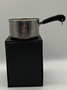 Copper Bottom Pan Measuring Cup 3.5" Diameter One Cup Capacity